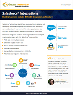 Salesforce Integrations Datasheet