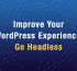 Improve Your WordPress Experience, Go Headles