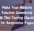 Make Your Website Function Seamlessly with Th