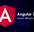 Google Announces Angular v7 – Here’s What