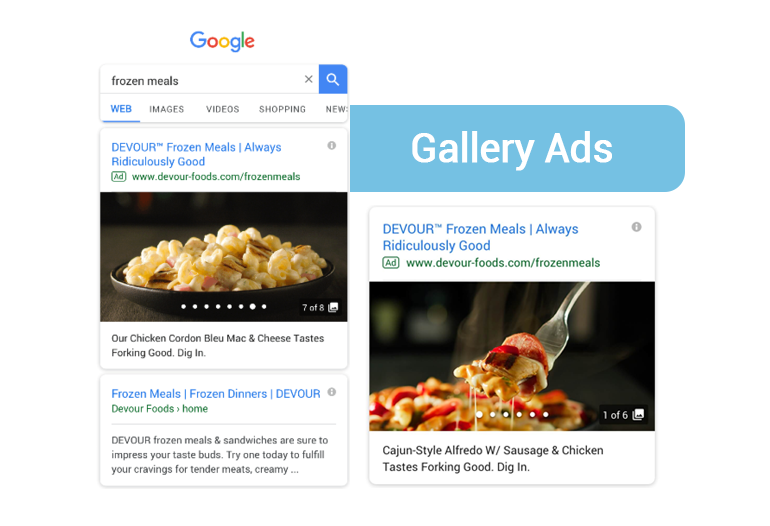 Gallery Ads for Search