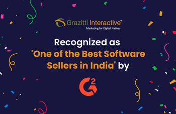 Grazitti Interactive Recognized as One of the Best Software Sellers in India by G2