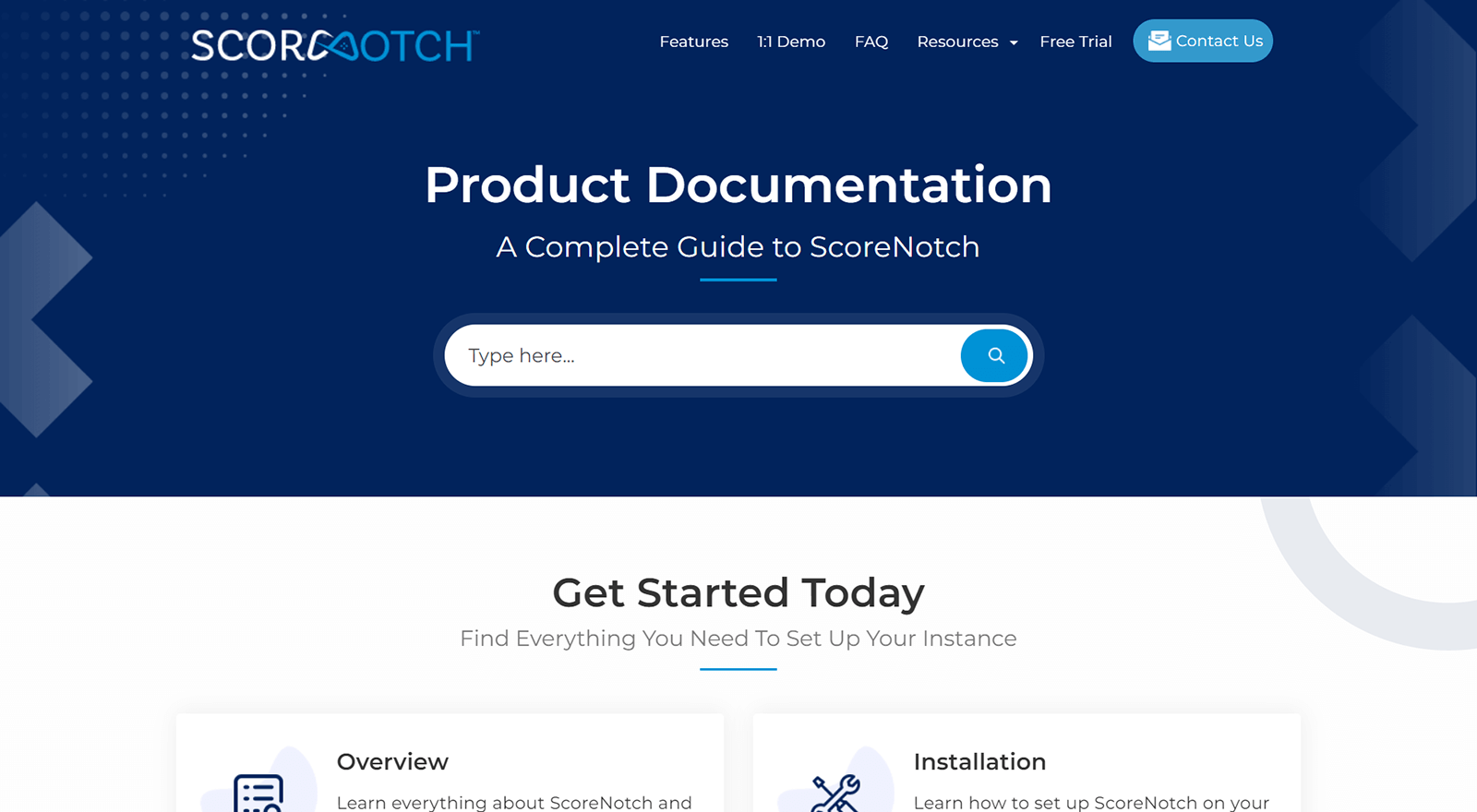 Scorenotch