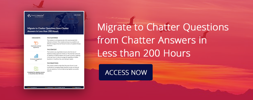 Migrate to Chatter Questions